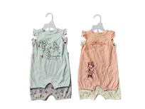 2PK Short Sleeve Rompers